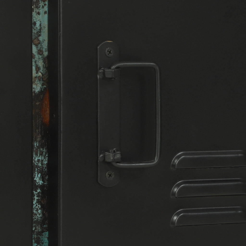 Mobiletto da bagno Multicolore Legno recuperato Medio Storage