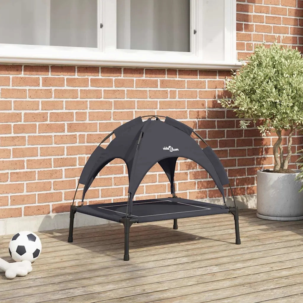 Letto per Cani Nero 63 x 49,5 x 60 cm Acciaio CFW9967242
