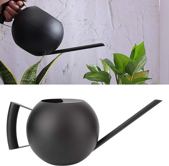 Giocchi d'acqua Automatico 33 oz 1L Nero Rvs per Pianta da Interno Esterno Giardino Cura delle Piante