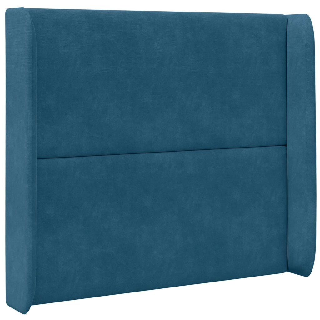 Orecchia della Testata Blu 80 x 16 x 4 cm Velluto CFW3595530