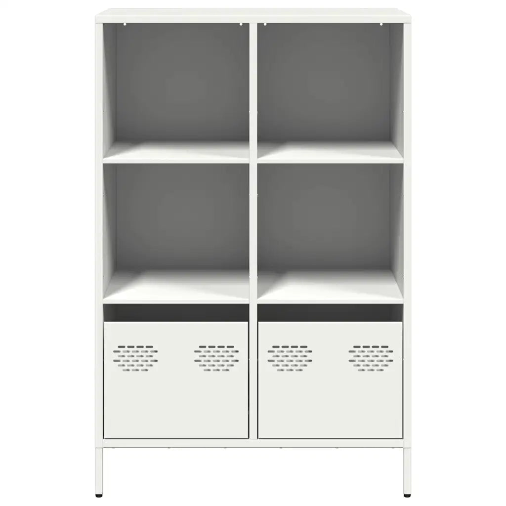 Credenza | Madia | Buffet da pranzo | Armadio da pranzo Bianca 68x39x103,5 cm in Acciaio