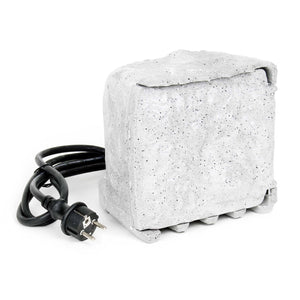 Presa multipla con timer, effetto pietra, Multipresa per esterno con 2 prese, protezione IP44