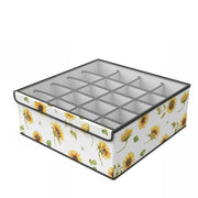 Trade Shop - Box Scatola Salvaspazio Armadio 20 Contenitori Porta Oggetti Organizer 32x32x12 -