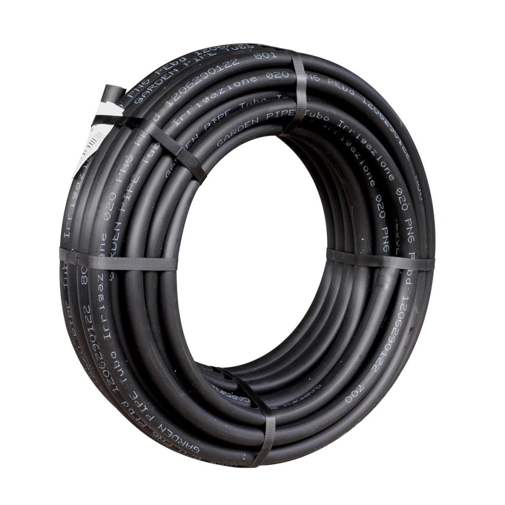 TUBO PEBD GARDEN PN 6- Diam. 20 mm - 25 mt- IRRIT- metri 25
