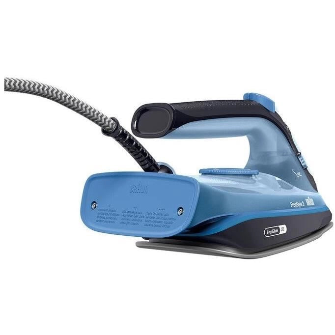Braun FI3194 BK freestyle 3 - ferro a vapore - potenza 2400 W - vapore costante 45 g/min premendo 200 g/min - suola superceica