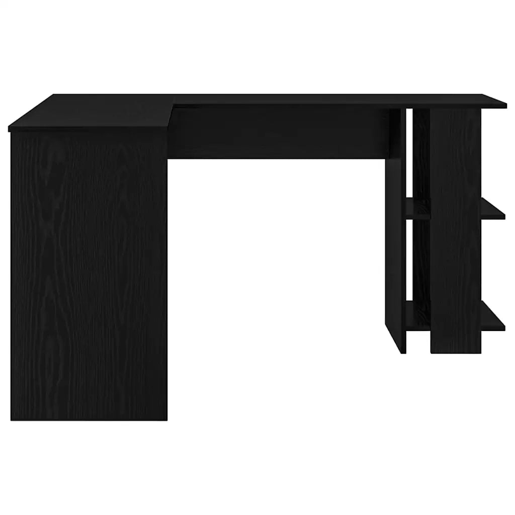 Scrivania ad angolo Rovere Nero 140 x 113,5 x 75 cm 869555