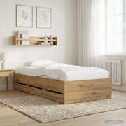 Telaio del letto con storage Rovere Artigianale 80 x 200 cm 3429612