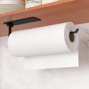 Sostegno per rotoli di carta da cucina, senza perforazione, adesivo self-lock, supporto per rotoli di carta da cucina perimetrale, per il contenimento e l'organizzazione, supporto per rotoli di carta da cucina per parete