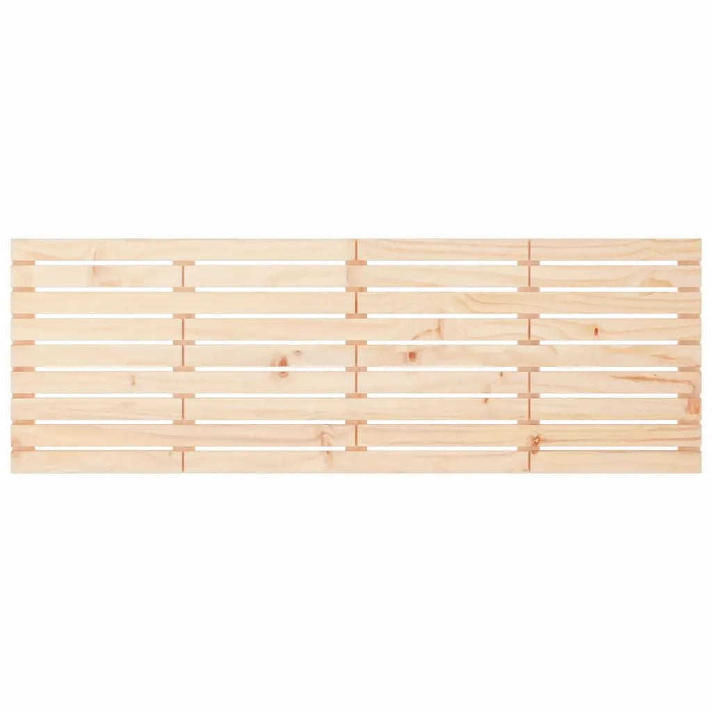 Testiera da Parete 206x3x63 cm in Legno Massello di Pino 824718