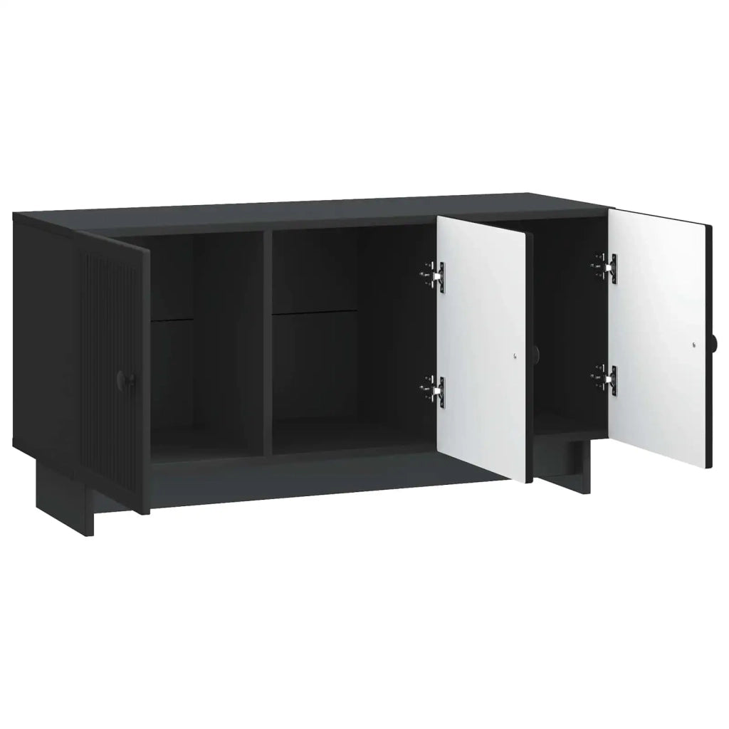 Mobile TV Nero 99 x 34,5 x 50 cm Legno ingegnerizzato 894026