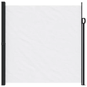 Tenda da Sole Laterale Retrattile Bianco 200x500 cm