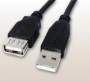 Cavo Prolunga USB 2.0 A plug-A socket - 0,75Mt