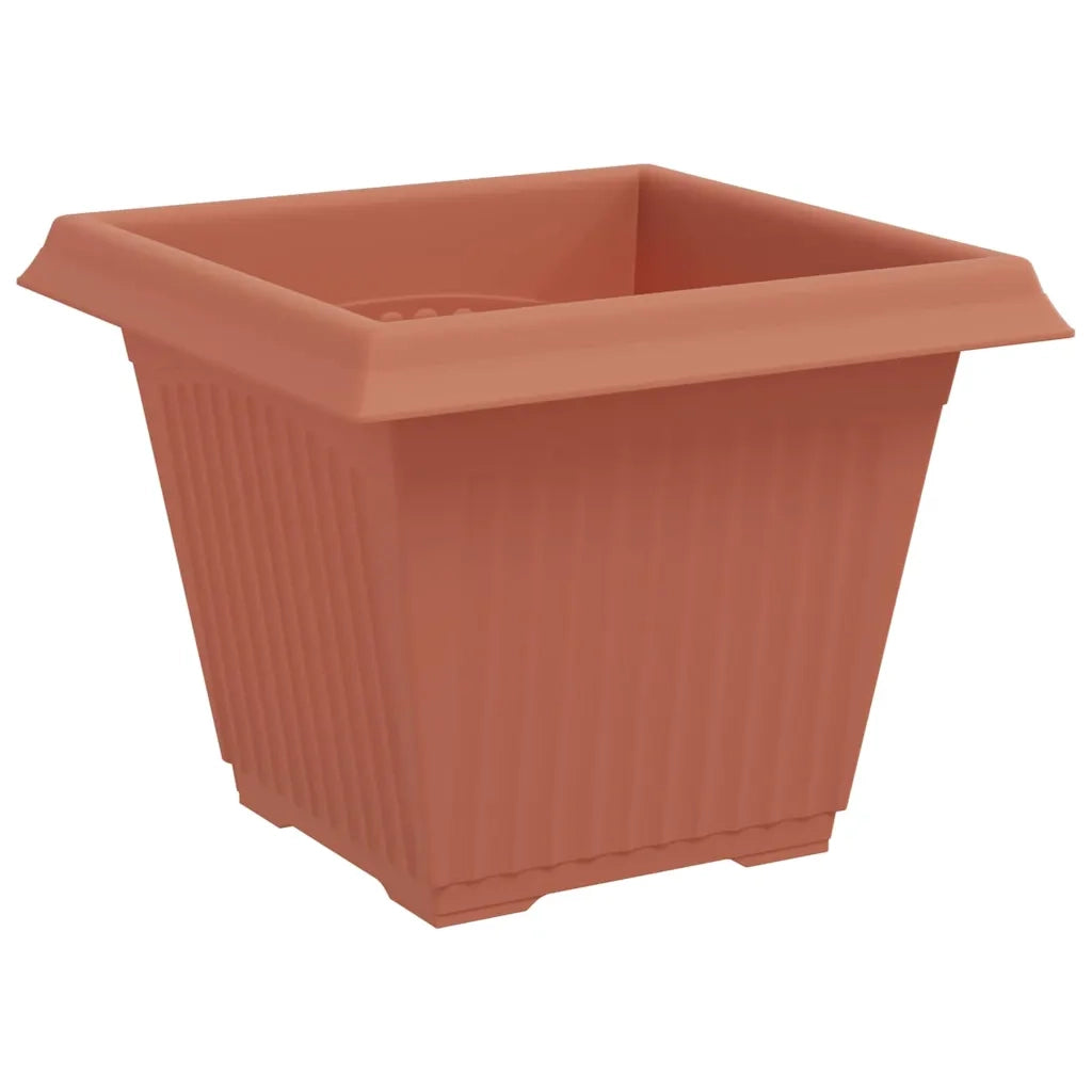 Vasi per Piante 6 pcs Rosso Mattone 38 x 38 x 30 cm Plastica 3403295