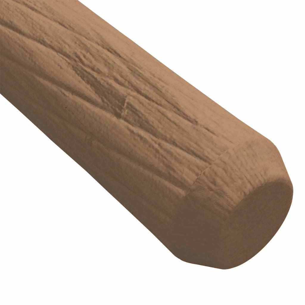 Dowel in legno 12 pz Marrone ? 8 x 35 mm Legno massello CFW9602287