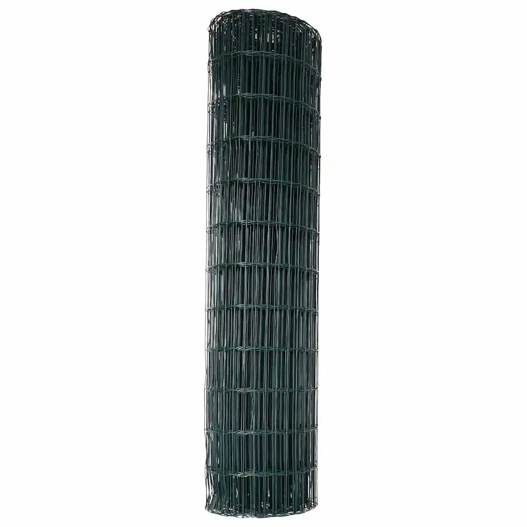 Recinzione Euro Verde 1 x 10 m Ferro rivestito in PVC 42004349