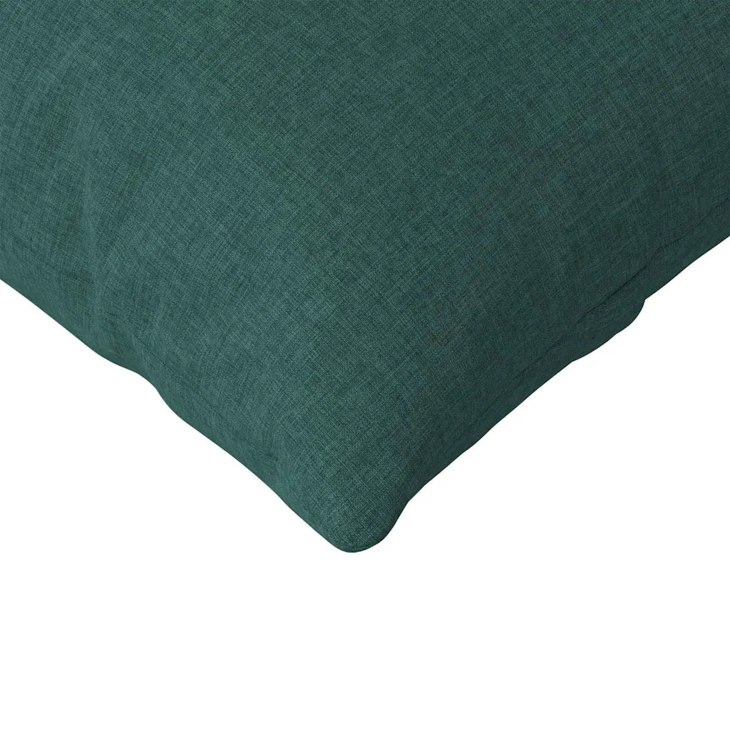 Cuscini da Divano 2 pcs Verde Scuro 145 x 40 cm Tessuto