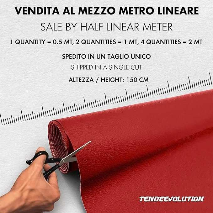 Ecopelle di Alta Qualità "Vanessa" - Colore Beige 02  - Morbida e Resistente - Vendita al Mezzo Metro