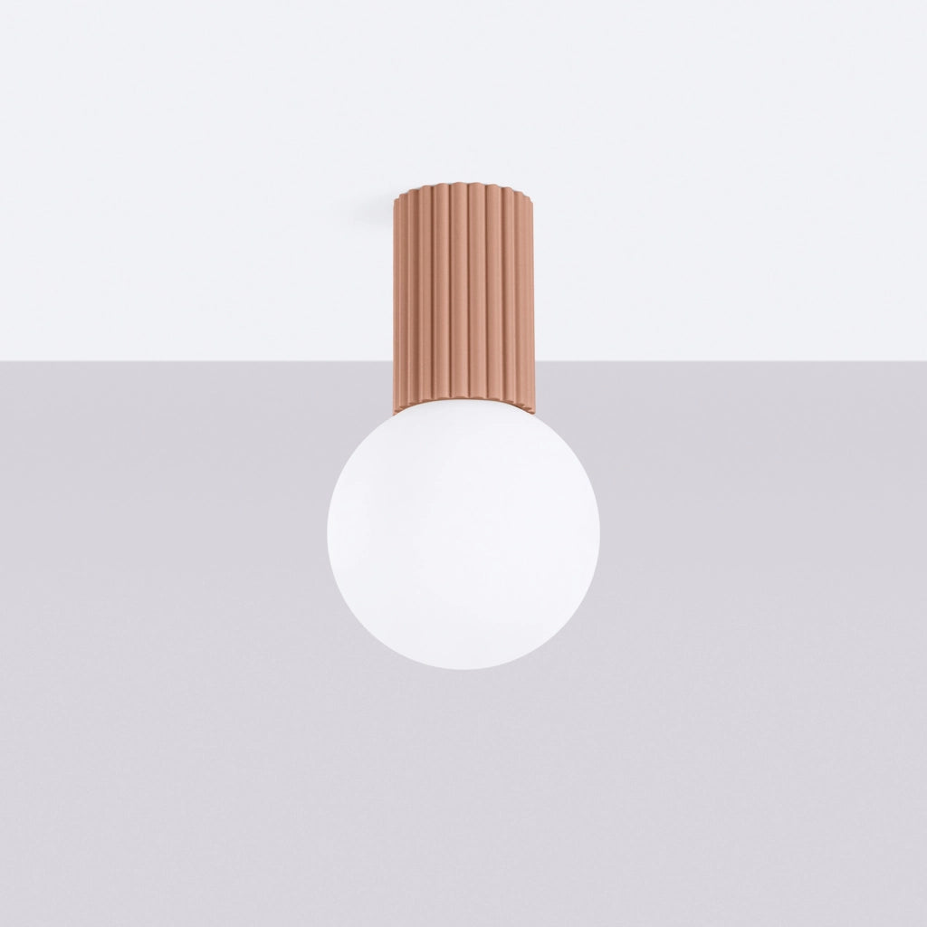 Spot soffitto Pure Lume SFERA mocca sfera G9 IP44