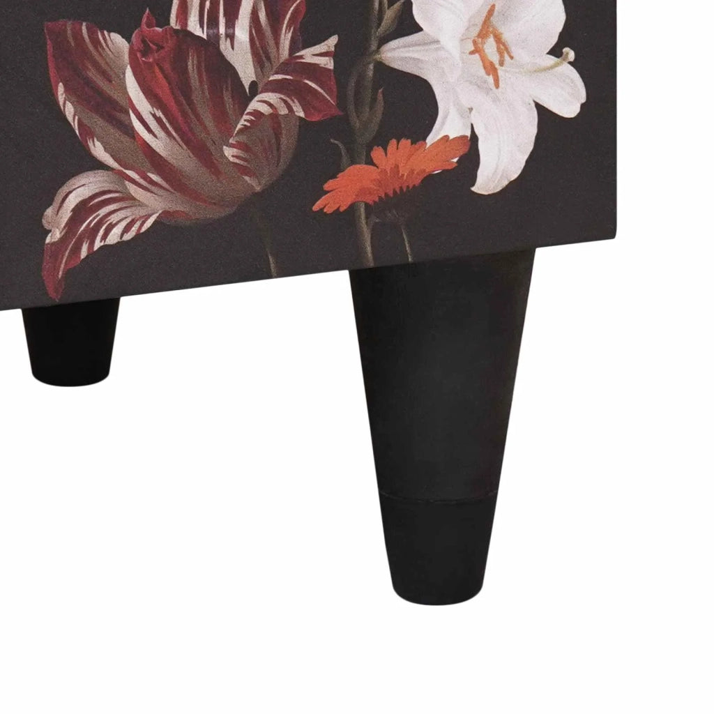 Comodino | Armadio da Notte | Mobiletto da notte Multicolore 50 x 33 x 60 cm Legno di mango massello