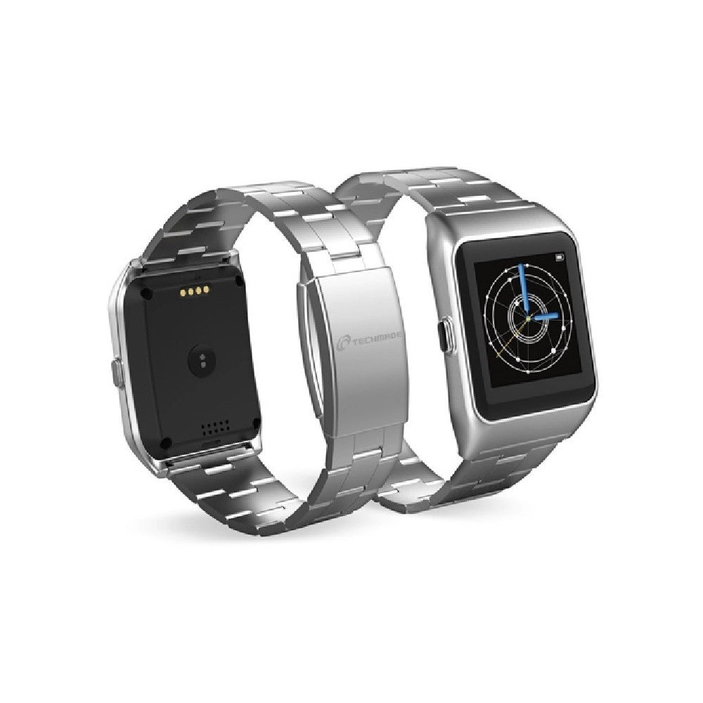 Trade Shop - Smartwatch Orologio Bluetooth Per Sportivi Techwatch One Elite In Metallo Touch -