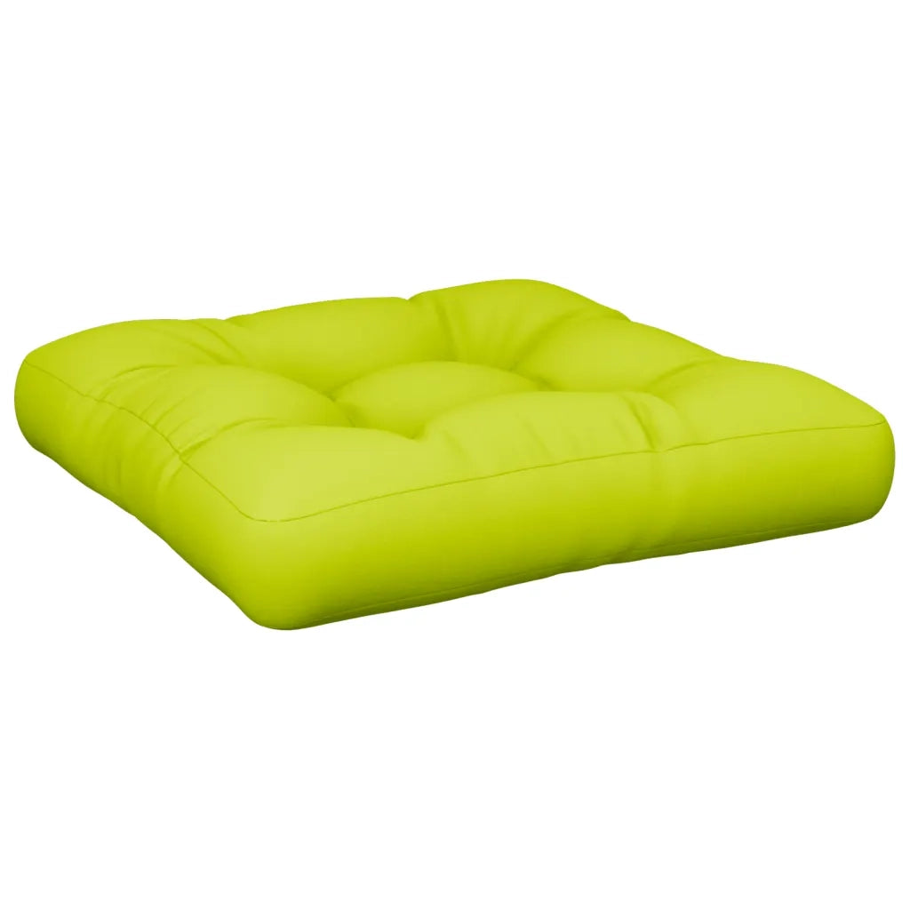 Cuscini per Divani in Pallet 2 pz Verde Intenso in Tessuto 360678