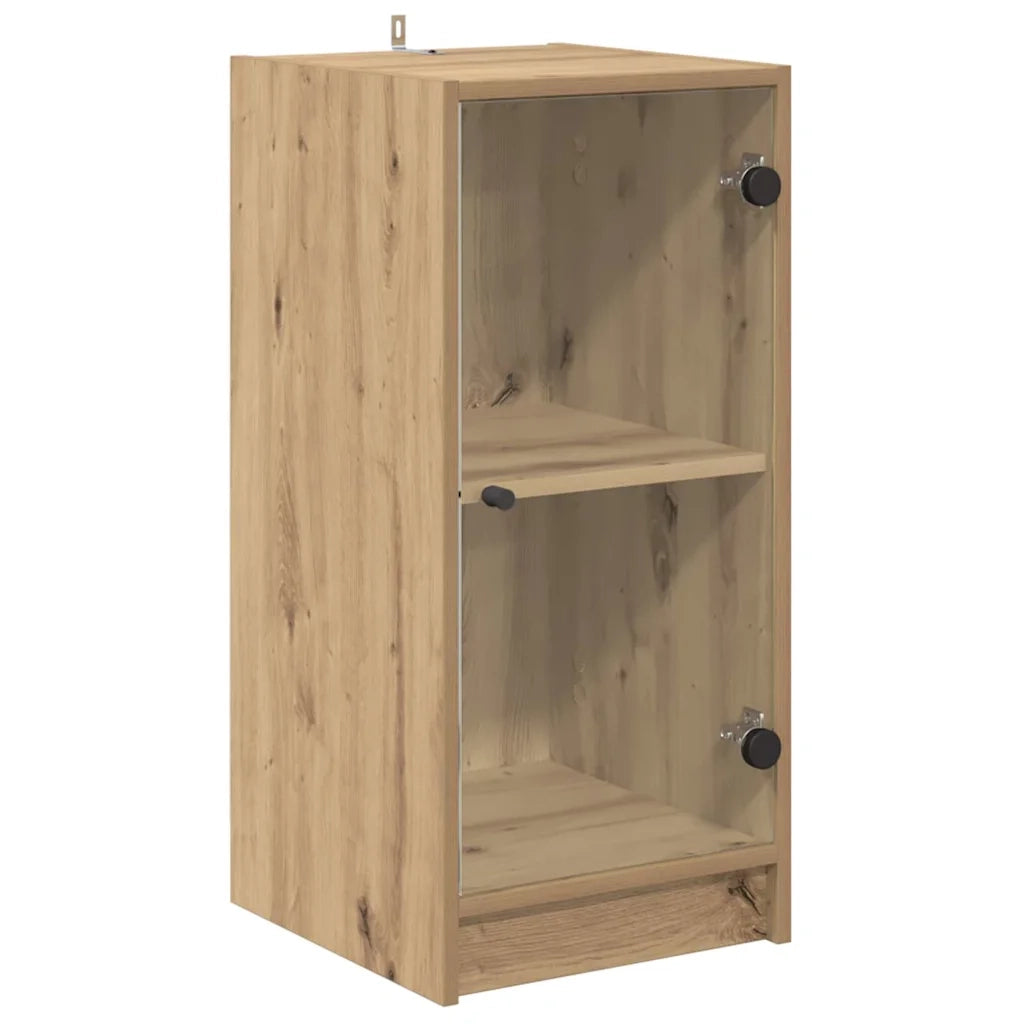 Credenza-Buffet-Armadio da cucina rovere artigianale 35 x 37 x 76 cm Legno multistrato