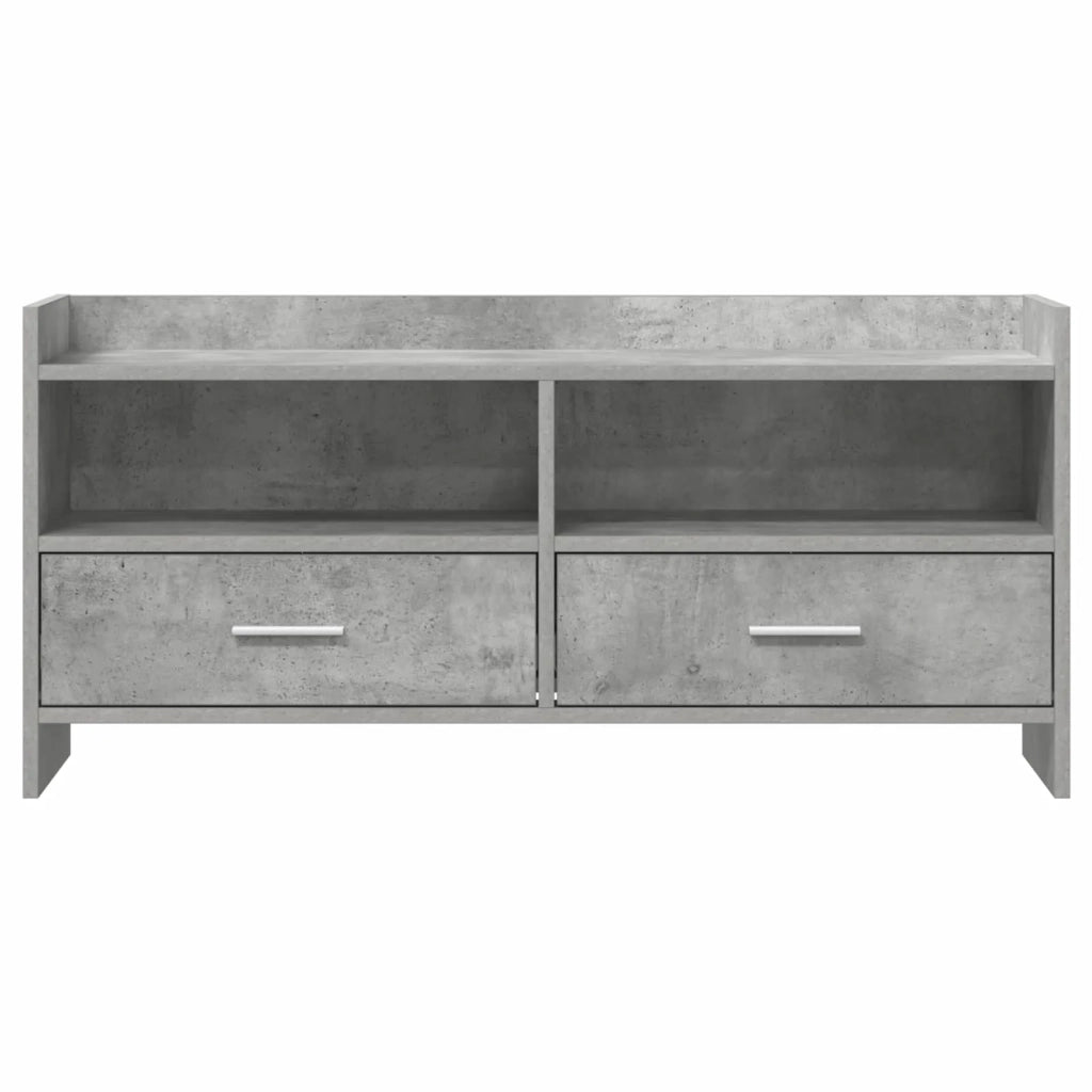 Mobile TV 100 x 33 x 47 cm Grigio Cemento Legno ingegnerizzato 8011158