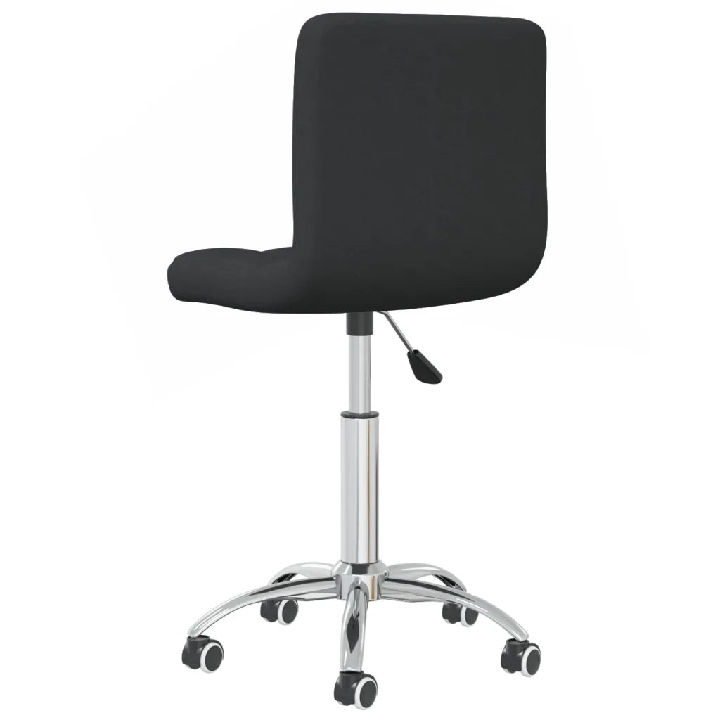 Sedia Girevole da Ufficio Nera in Tessuto cod mxl 11733