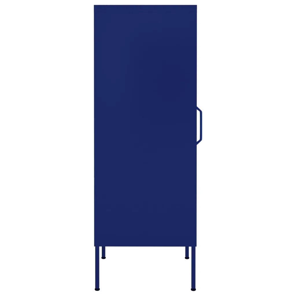 Armadietto Blu Marino 42,5x35x101,5 cm in Acciaio 336190
