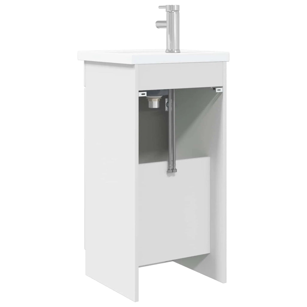 Mobile da bagno con lavabo Bianco Lucido 42 x 40 x 84,5 cm 890088