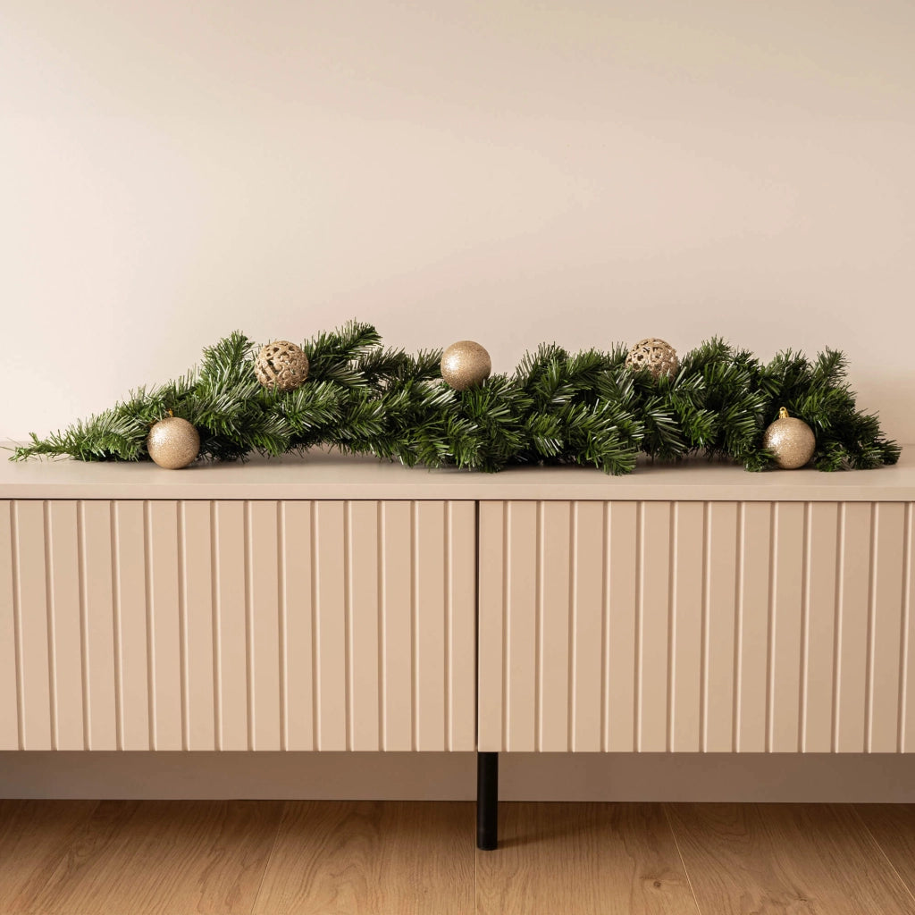 Ghirlanda di Natale artificiale KADAX, densa, 100 cm, abete verde