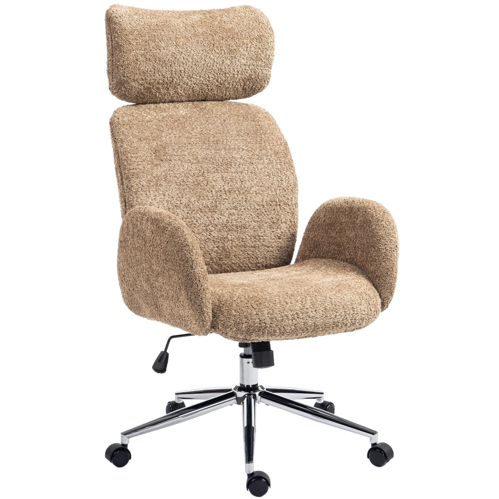 Sedia da ufficio ergonomica ¨C Xylo ¨C braccioli regolabili, marrone