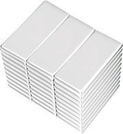 Magneetti Neodymium, magneetti autoadesivi 20 x 10 x 1 mm, piastre magnetiche autoadesive, magneti terrestri rari per lavagne bianche, frigoriferi, foto, strisce magnetiche, tabelloni magnetiche, attrezzi per hobby (30 pezzi)