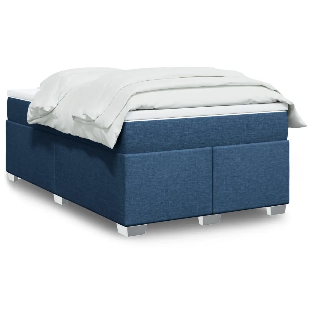 Giroletto a Molle con Materasso Blu 120x190 cm in Tessuto 3285122