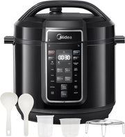 Multiuso - 9-in-1 Cottura Rapida Elettrica - Con Piatto Antiforatura - Yogurtmaker - Cottura Riso - Soffriggere - Vaporizzazione - Cakebaker