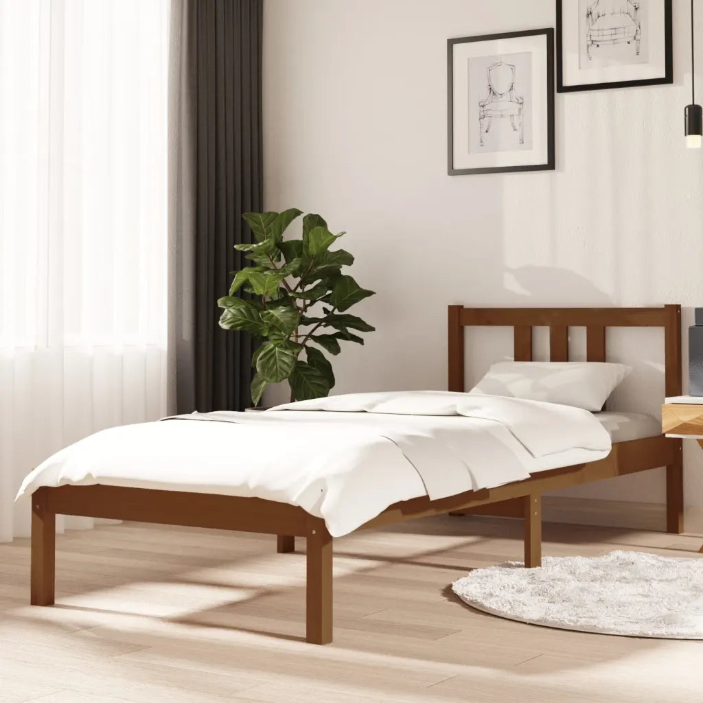 Giroletto Miele in Legno Massello 75x190 cm 2FT6 Small Single cod mxl 31720