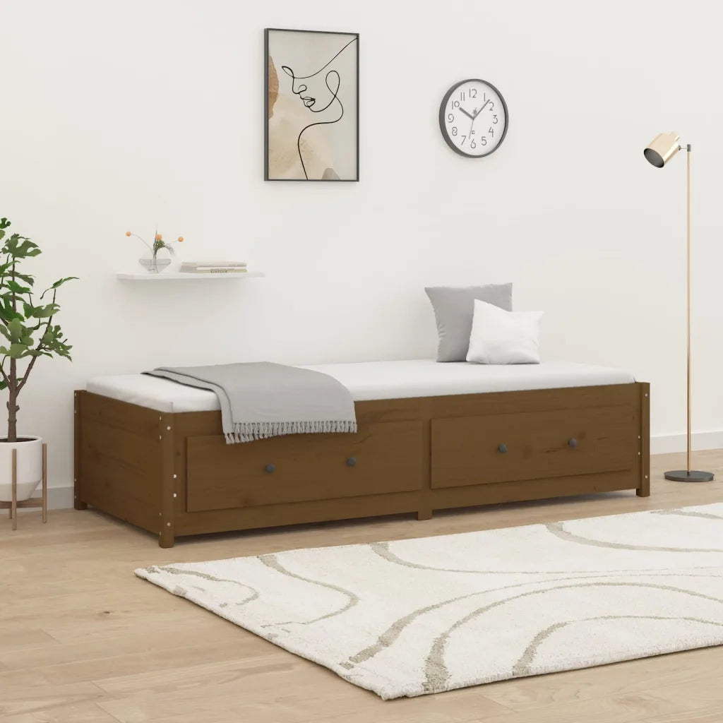 Divano letto | Sof¨¤ letto | Letto singolo senza Materasso Ambra 90x200cm Legno di Pino