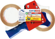 Nastro trasparente forte 2 x 66m x 50mm + stand per applicatore