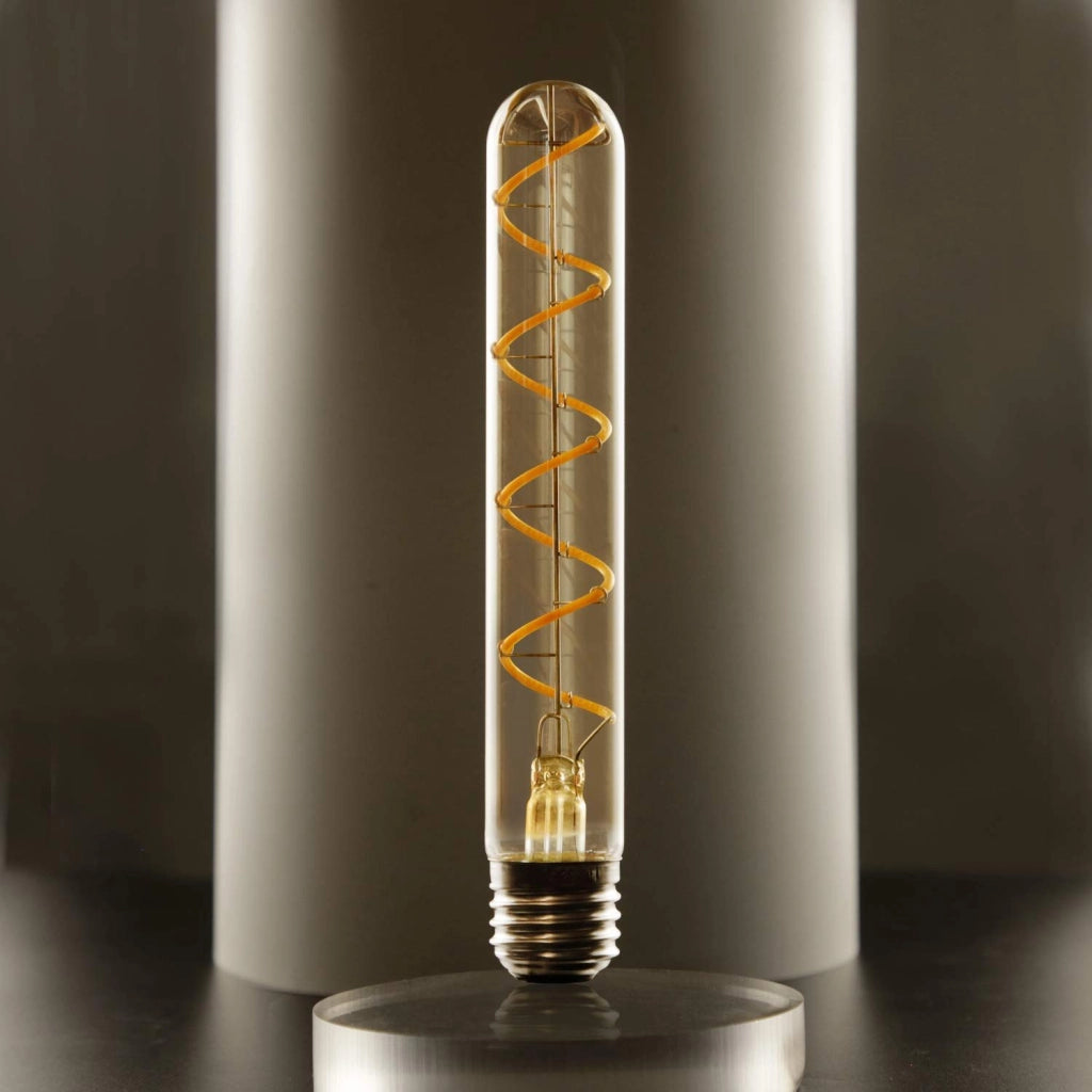ZMH Lampadina LED Edison tubolare vintage E27 4W bianco caldo
