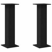 Supporto per piante 2 pz Rovere Nero 30 x 30 x 95 cm CFW5698225