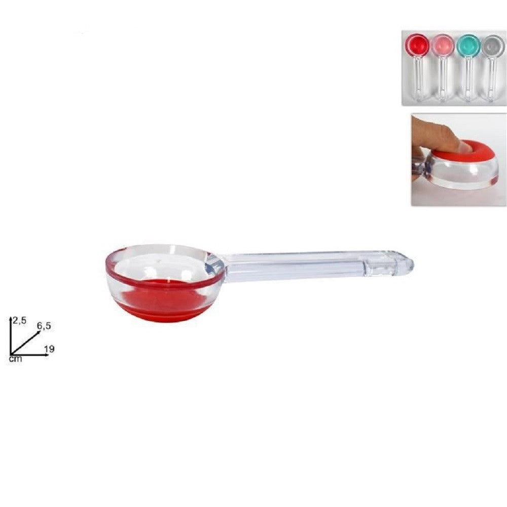 Trade Shop - Paletta Cucchiaio Porzionatore Da Gelato Dosatore Gelati Silicone Vari Colori -