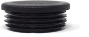 Corona dorata - Stopperelle a lamelle - Tubi rotondi - Nero - Robusto e facile da montare - Per tubi di 44,8-47,2 mm - 4 pezzi