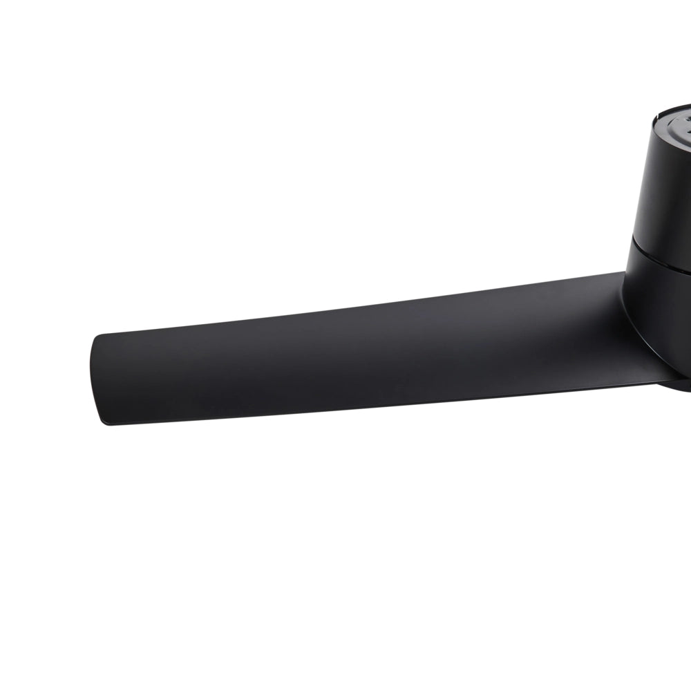 Ventilatore da soffitto con luce Ventilatore in materiale sintetico nero Telecomando 5 opzioni di velocità 3 temperature di luce Soggiorno tradizionale moderno Camera da letto