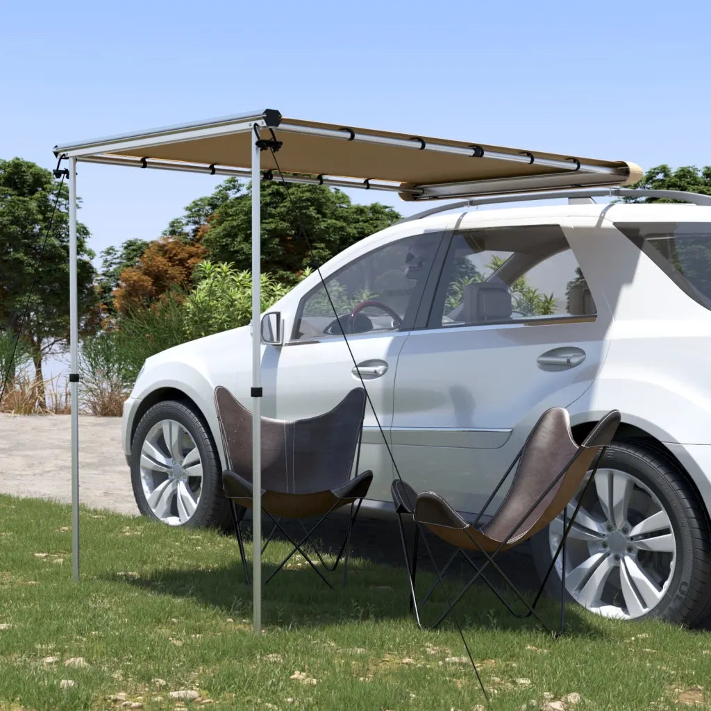 vidaXL Tendalino per Camper e Roulotte 1,2x2x2,15 m Beige