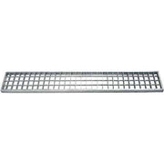 GRIGLIA PER CANALETTA IN ACCIAIO ZINCATO 100x15 cm - Carrabile
