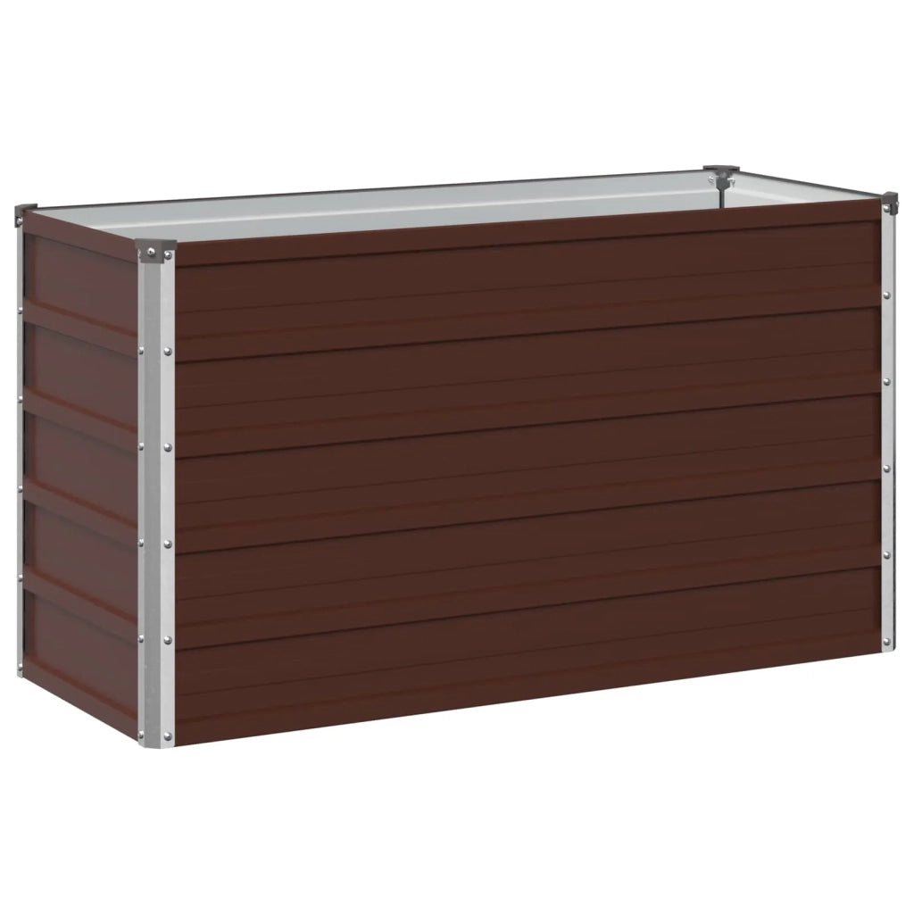 Letto rialzato da giardino Marrone 100 x 40 x 55 cm 8006234