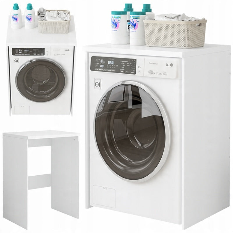 Mobile da Bagno Bianco 64x50x98 cm Pratico ed Elegante