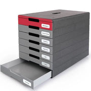 Cassettiera idealbox pro 7 azzurro - 776306