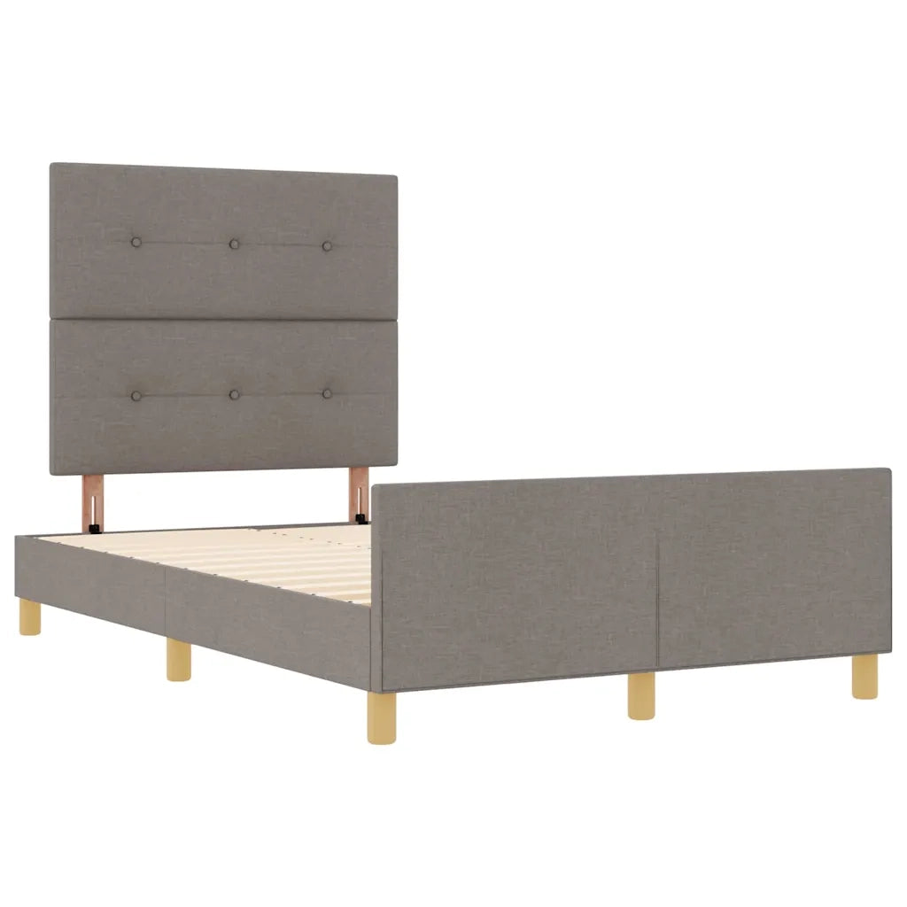 Struttura del letto con testiera Talpa 120 x 200 cm Tessuto