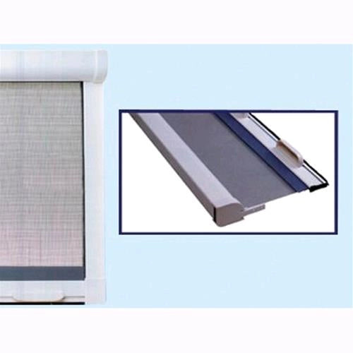 Zanzariera A Rullo Stop Inset Finitura Bronzo Alluminio 140x170 Cm